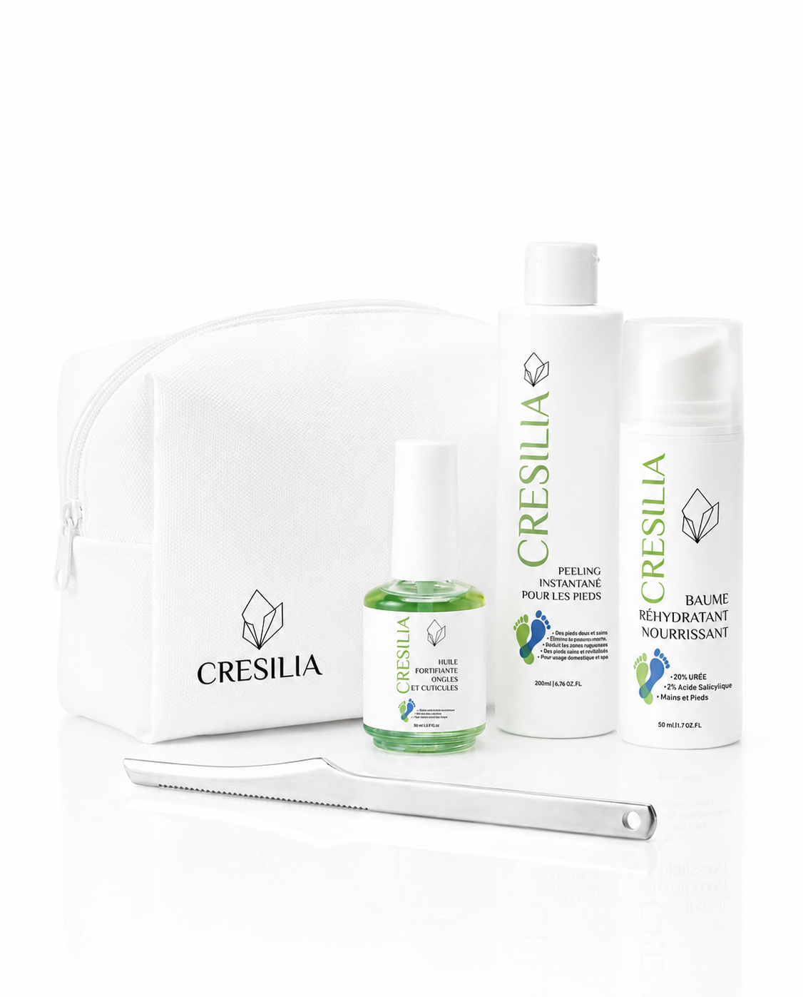 Cresilia instant foot peeling