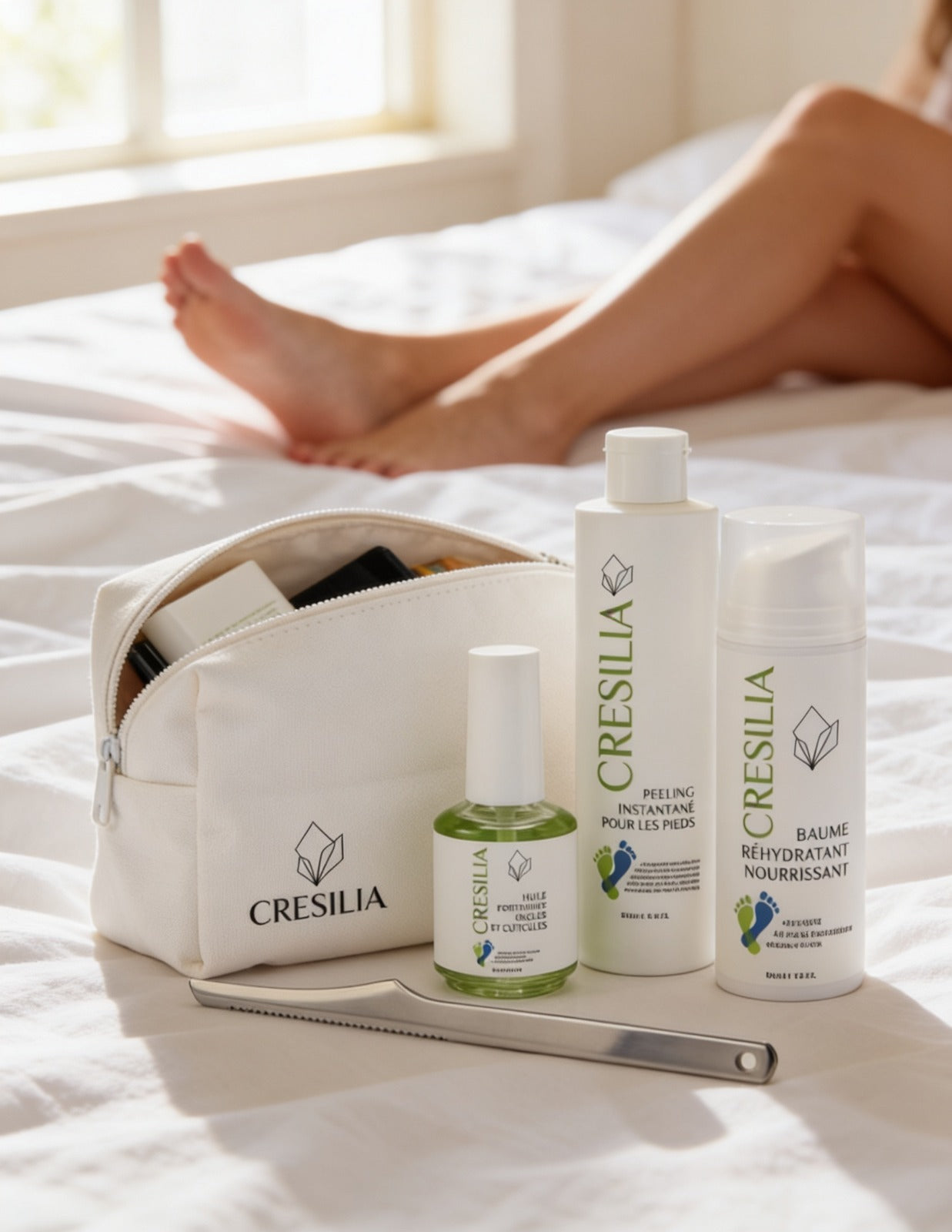 Cresilia instant foot peeling