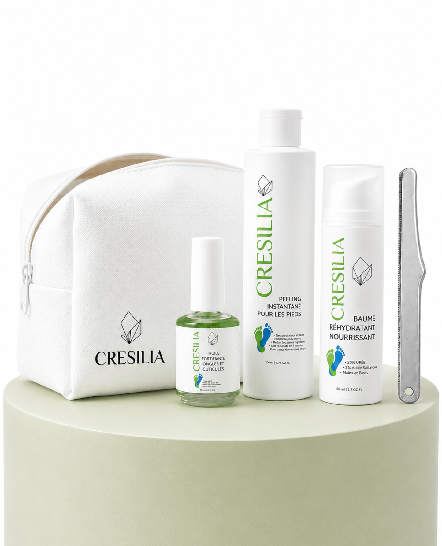 Cresilia instant foot peeling
